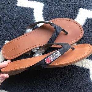 Coach sandals